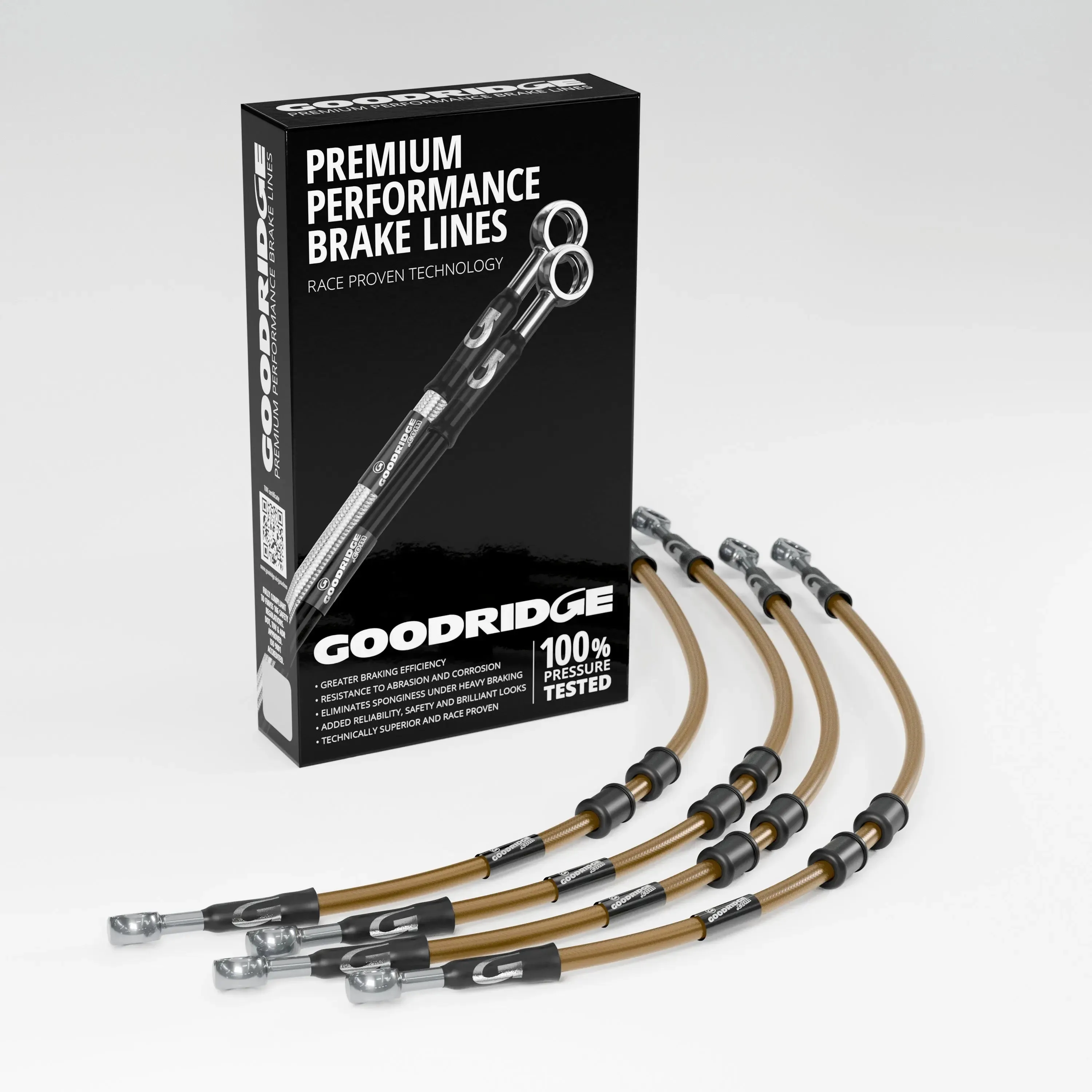 BRAKE HOSE KIT FOR SUZUKI GSX400FZ-FD ANTI-DIVE 82-86