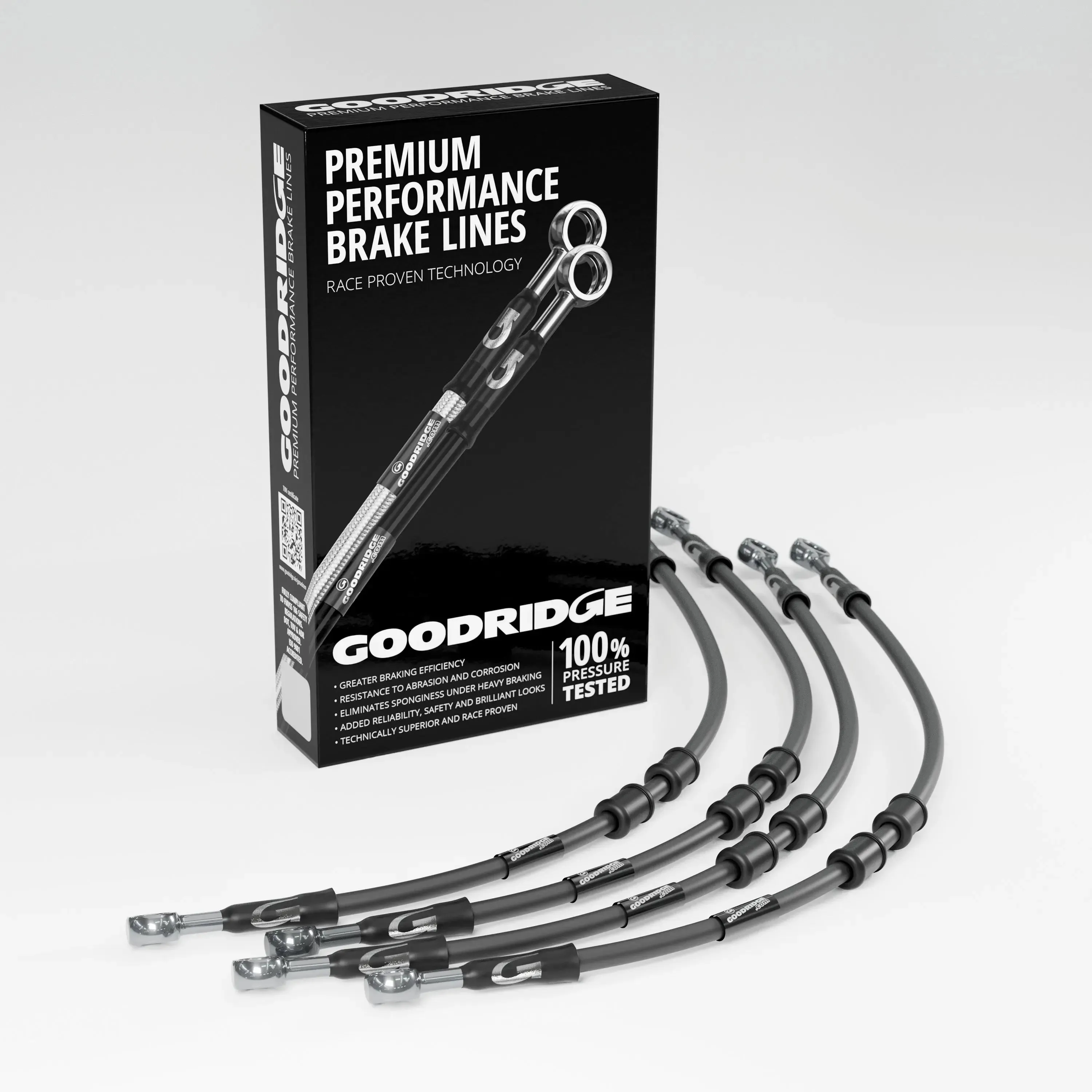 BRAKE HOSE KIT FOR SUZUKI GSX400FZ-FD ANTI-DIVE 82-86