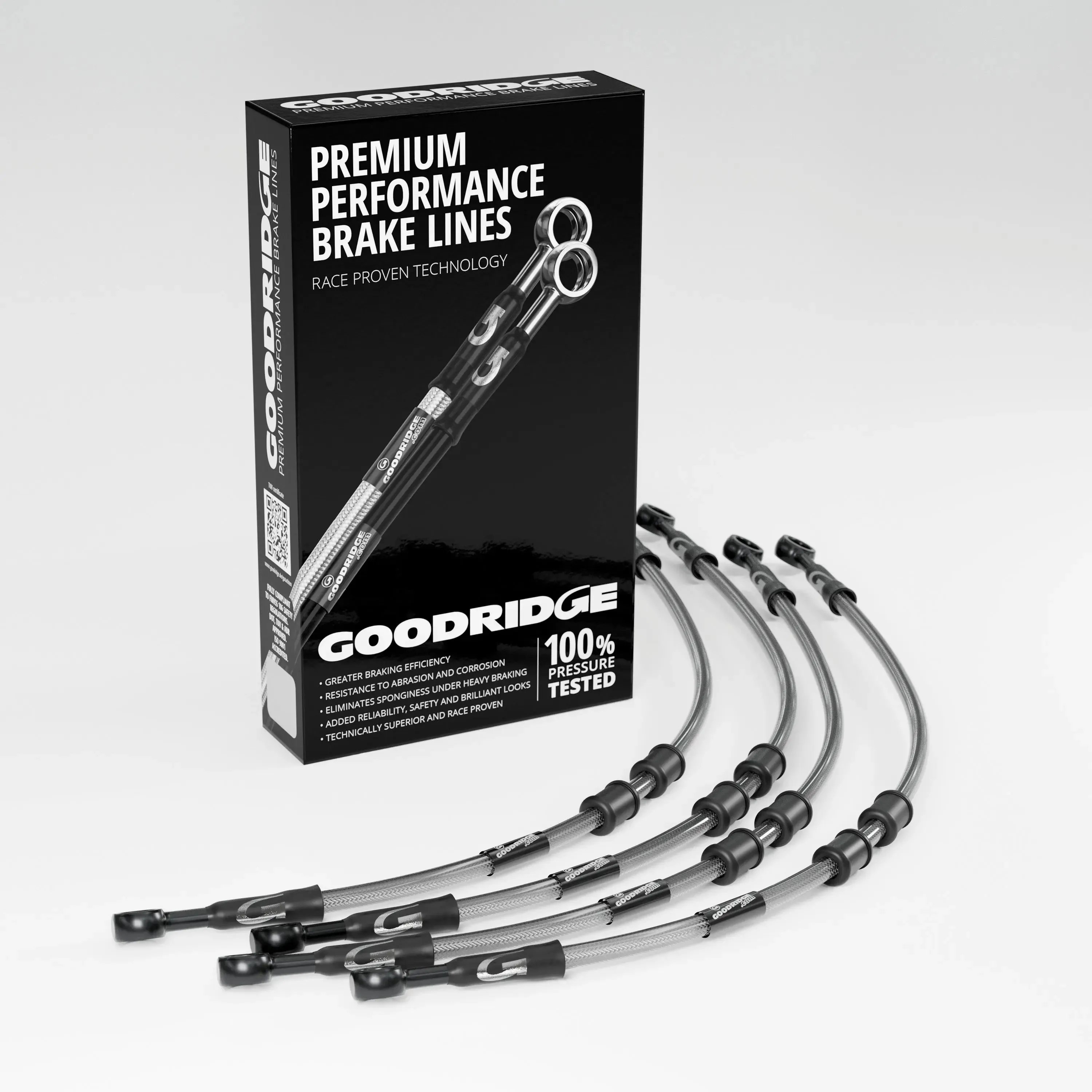 BRAKE HOSE KIT FOR SUZUKI GSX400FZ-FD ANTI-DIVE 82-86