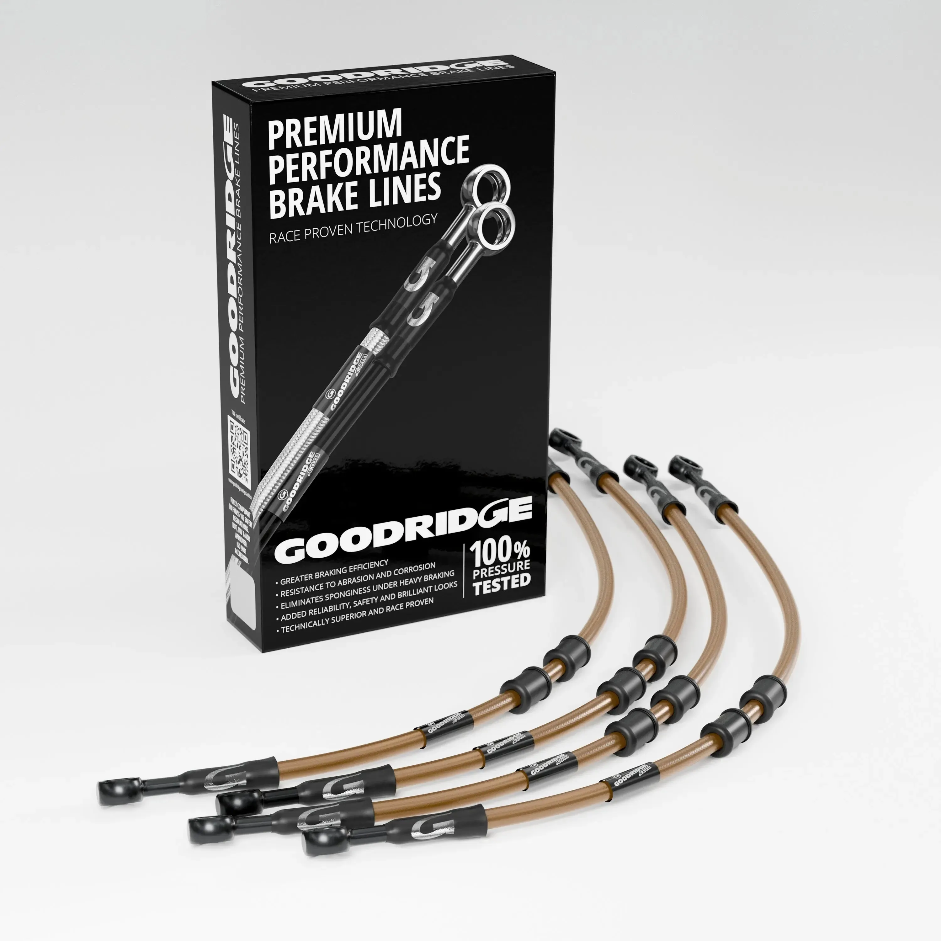 BRAKE HOSE KIT FOR SUZUKI GSX400FZ-FD ANTI-DIVE 82-86