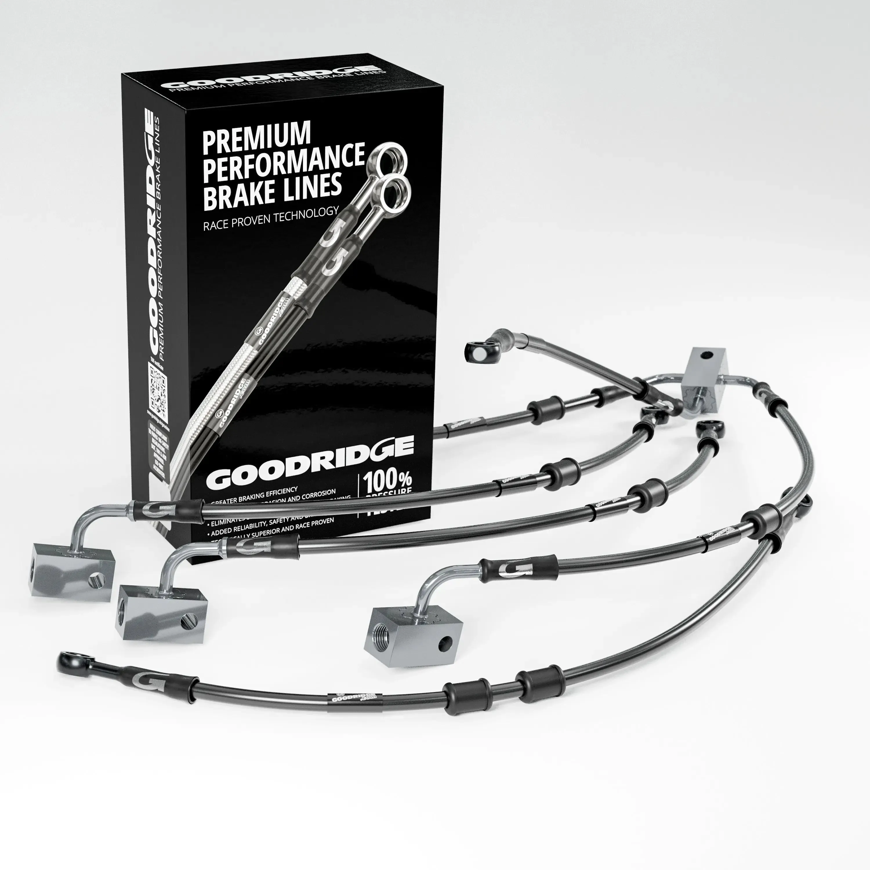 BRAKE HOSE KIT FOR YAMAHA FJ1200 ABS 91-96