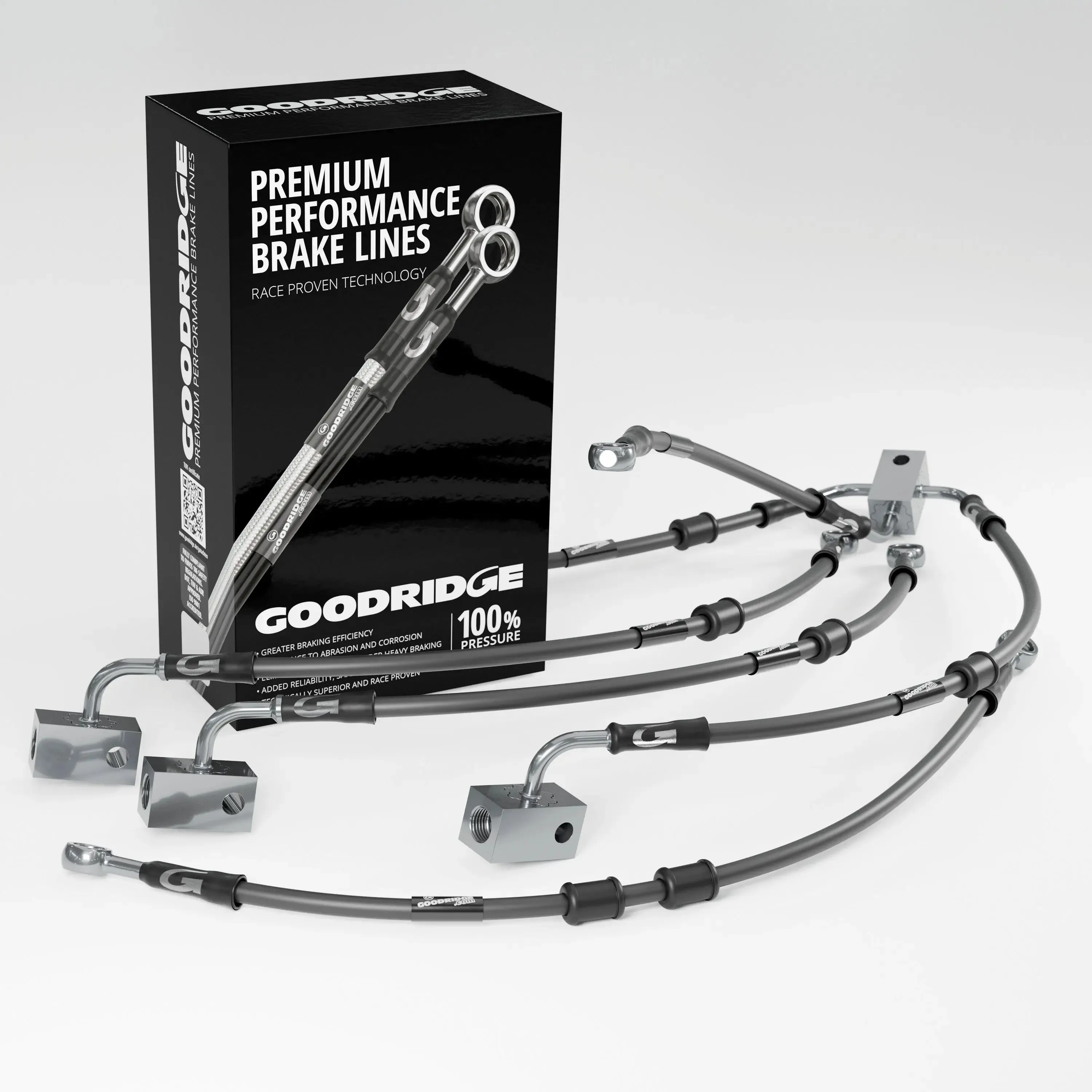 BRAKE HOSE KIT FOR YAMAHA FJ1200 ABS 91-96
