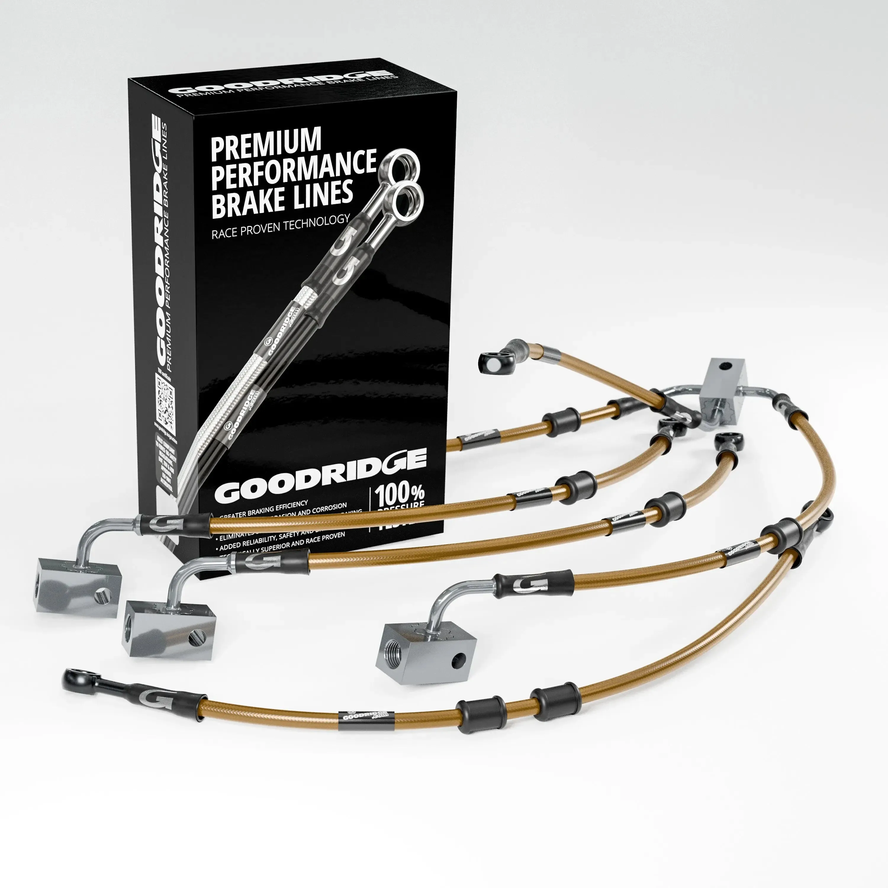 BRAKE HOSE KIT FOR YAMAHA FJ1200 ABS 91-96