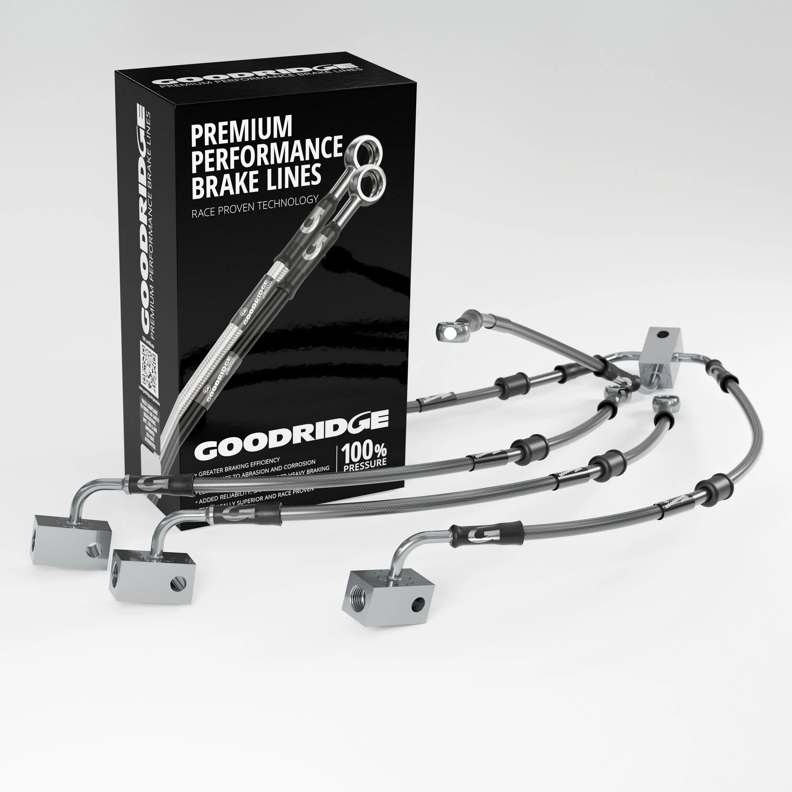 BRAKE HOSE KIT FOR YAMAHA TRACER 9 GT  ABS 23-24