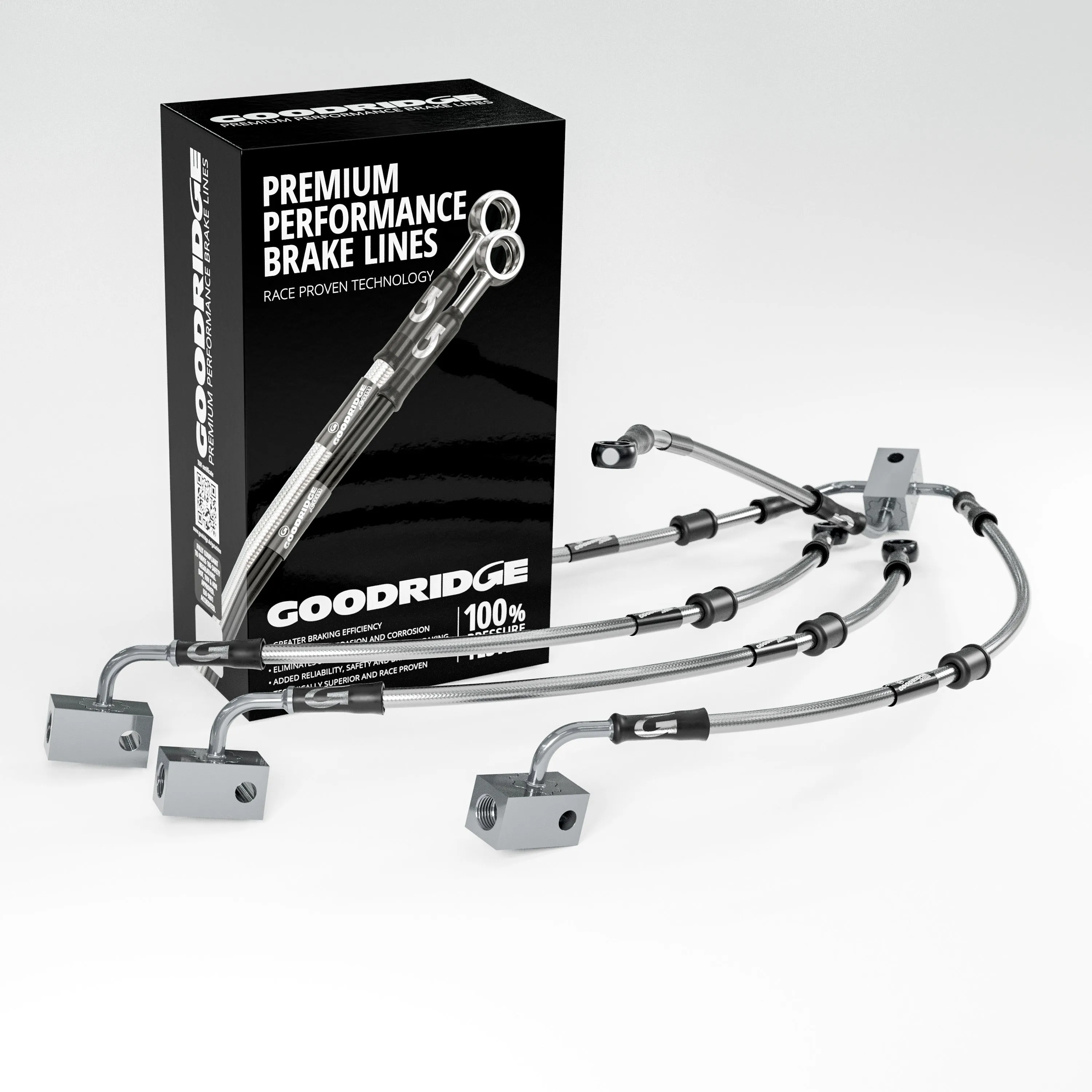 BRAKE HOSE KIT FOR YAMAHA TRACER 9 GT  ABS 23-24