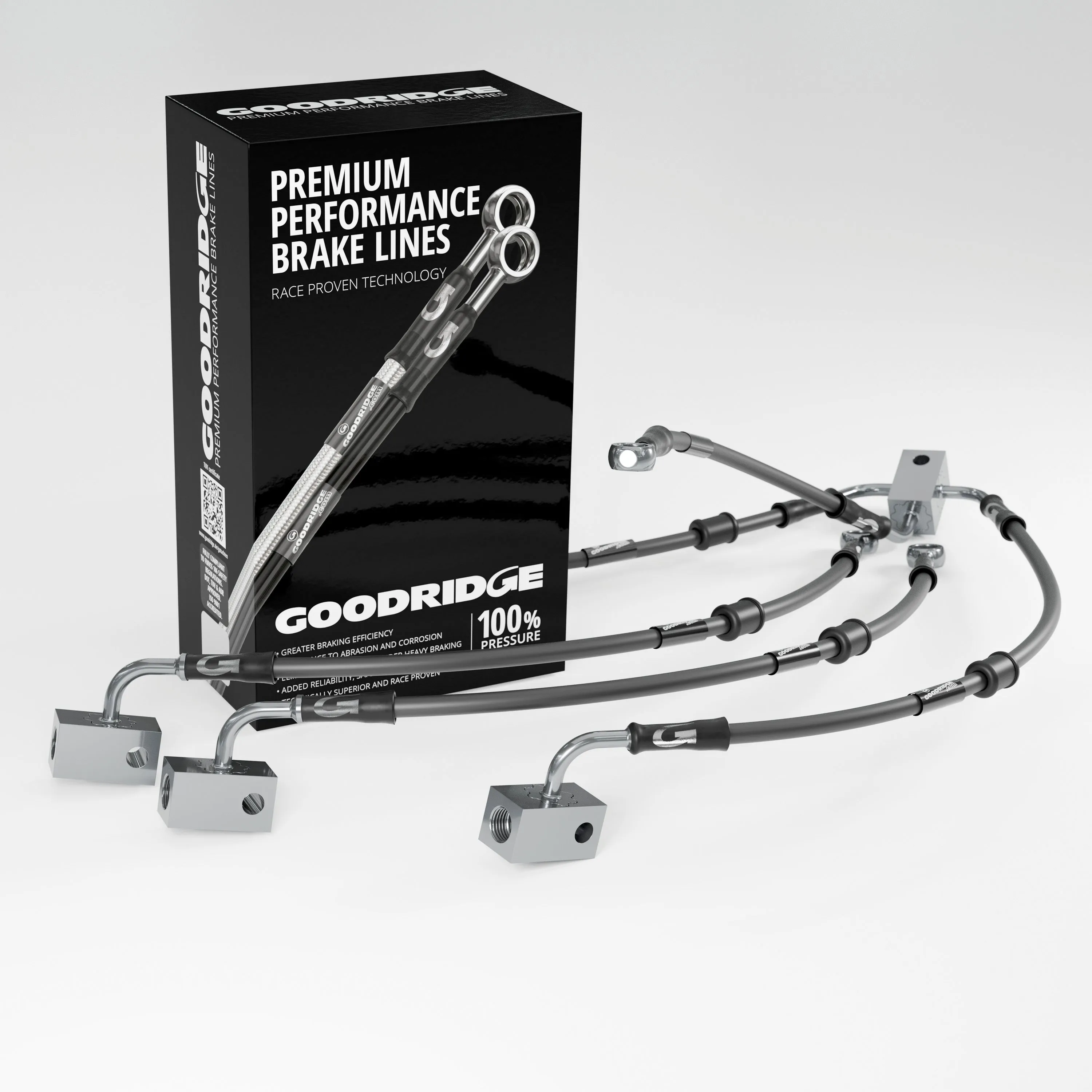BRAKE HOSE KIT FOR YAMAHA TRACER 9 GT  ABS 23-24