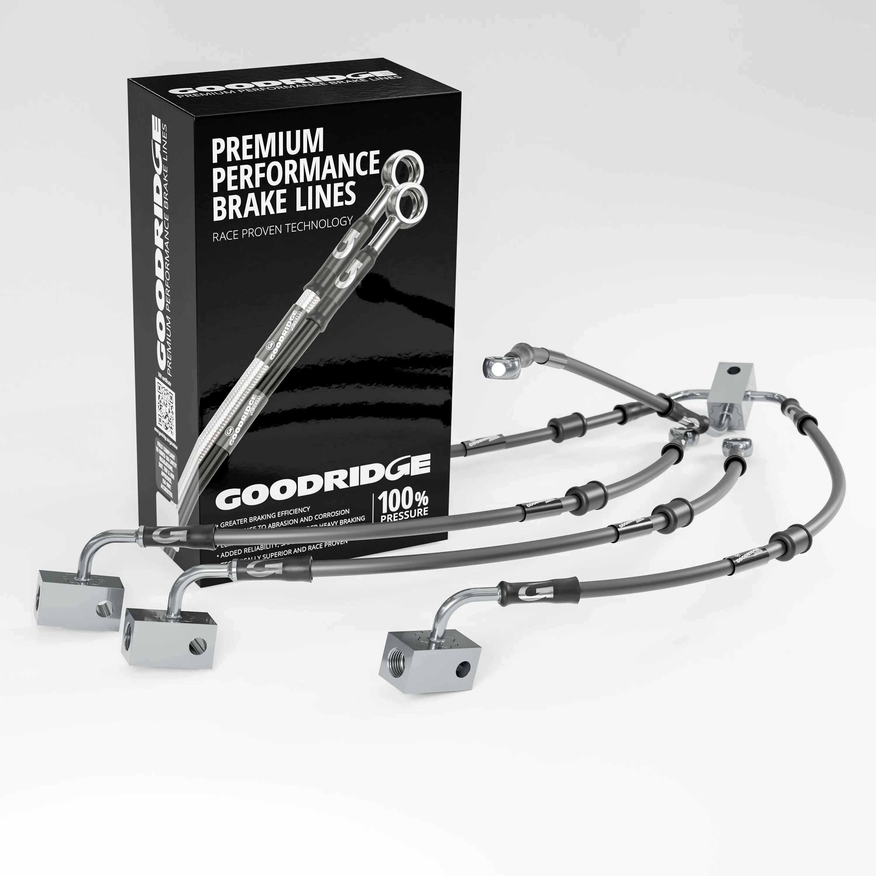BRAKE HOSE KIT FOR YAMAHA TRACER 9 GT  ABS 23-24