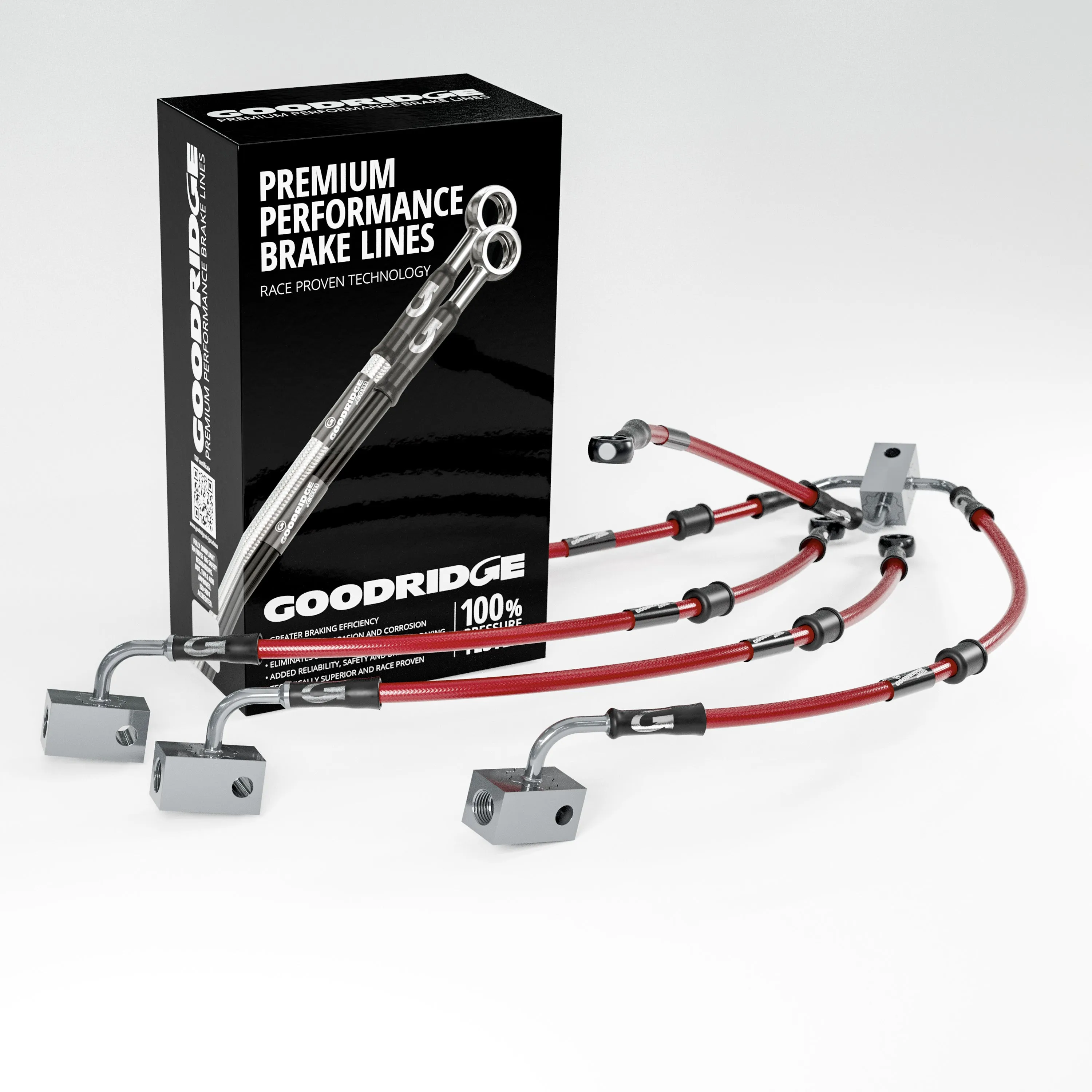 BRAKE HOSE KIT FOR YAMAHA TRACER 9 GT  ABS 23-24