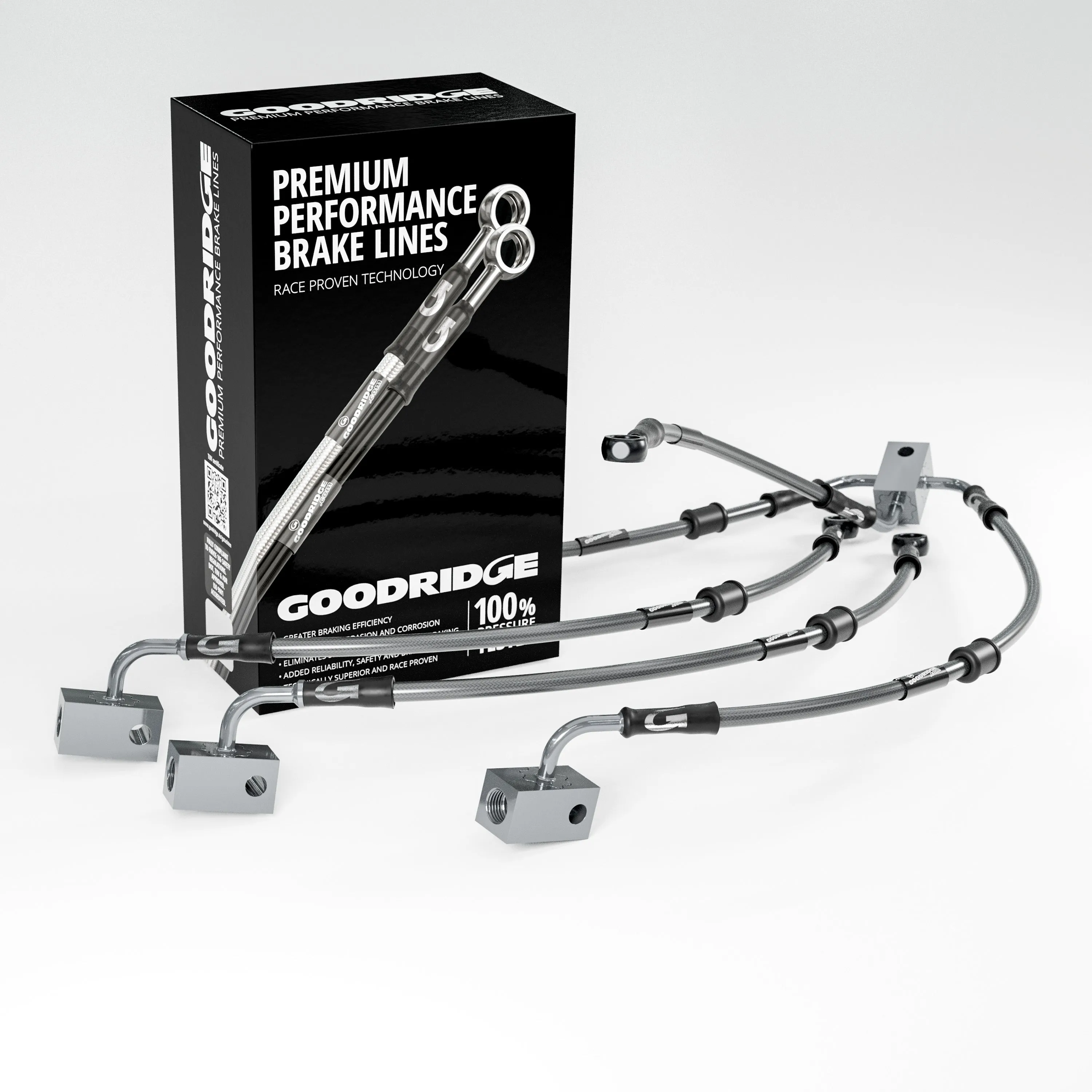 BRAKE HOSE KIT FOR YAMAHA TRACER 9 GT  ABS 23-24