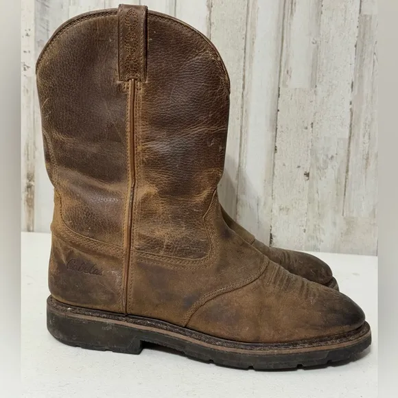 Cabela’s Pinedale Round Toe Boots 13D