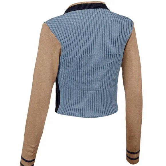 Cabi Turn Back Colorblock Cardigan Jacket #3703 Size M