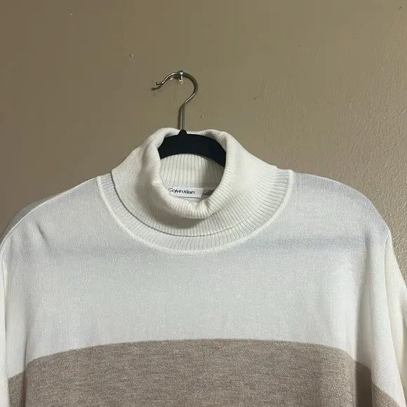 Calvin Klein Sweater Sz S/M Oversized Dolman Sleeves Holidays Special Events