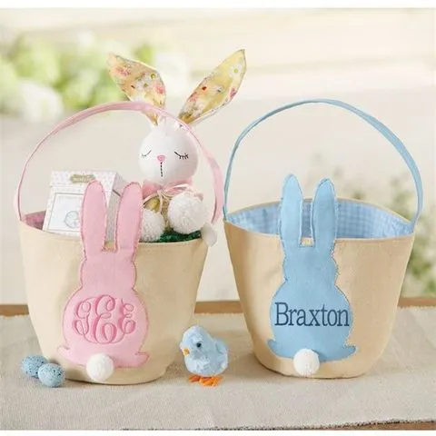 Canvas Easter Basket