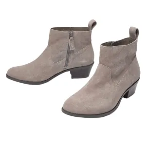 Chunky Heel Round Toe Martin Boots