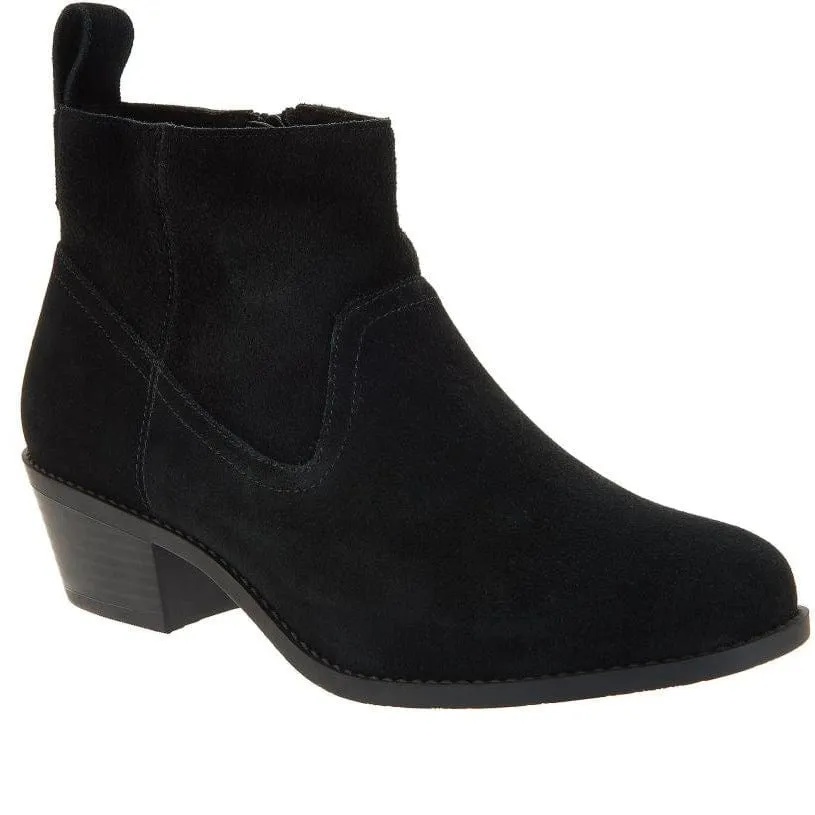 Chunky Heel Round Toe Martin Boots