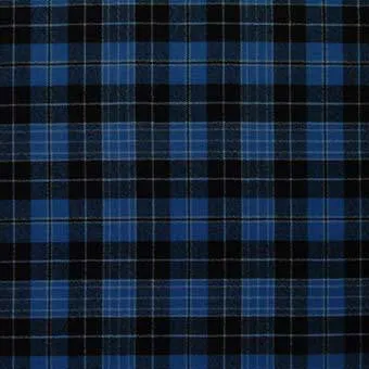 Clergy Blue Ancient Tartan Self-Tie Bow Tie