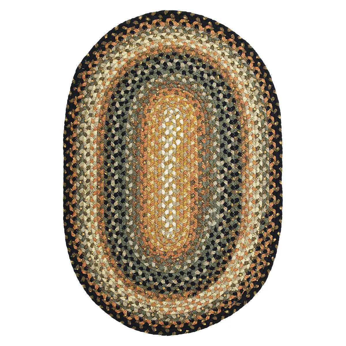 Cocoa Bean Cotton Braided Rug
