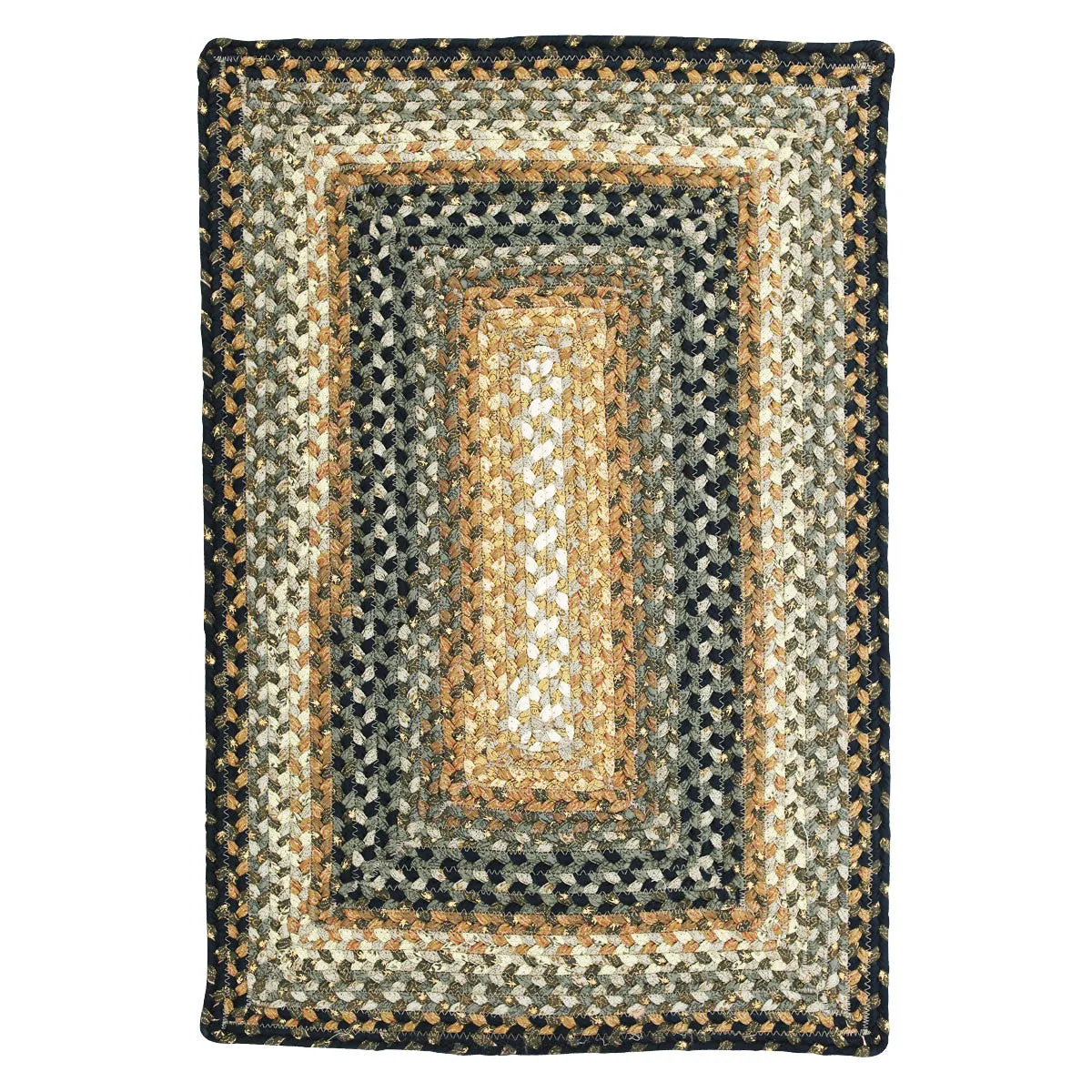 Cocoa Bean Cotton Braided Rug
