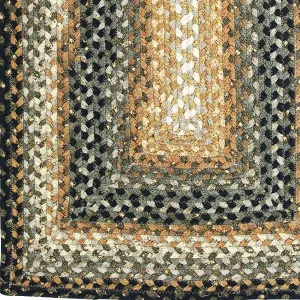 Cocoa Bean Cotton Braided Rug