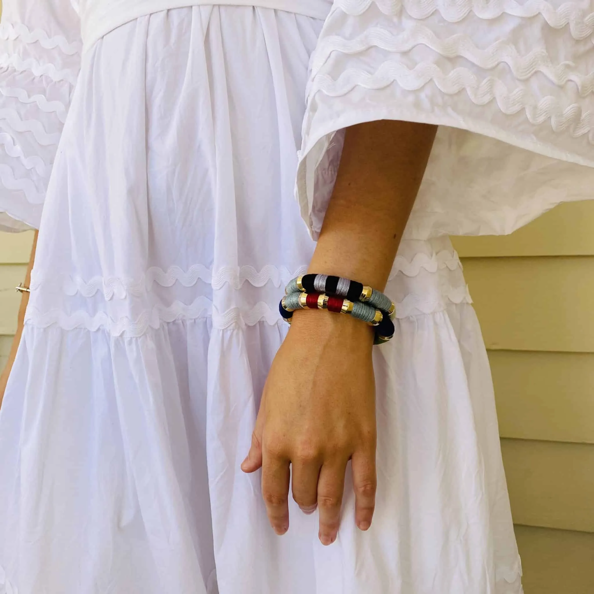 Colorblock Bracelet Earthtone