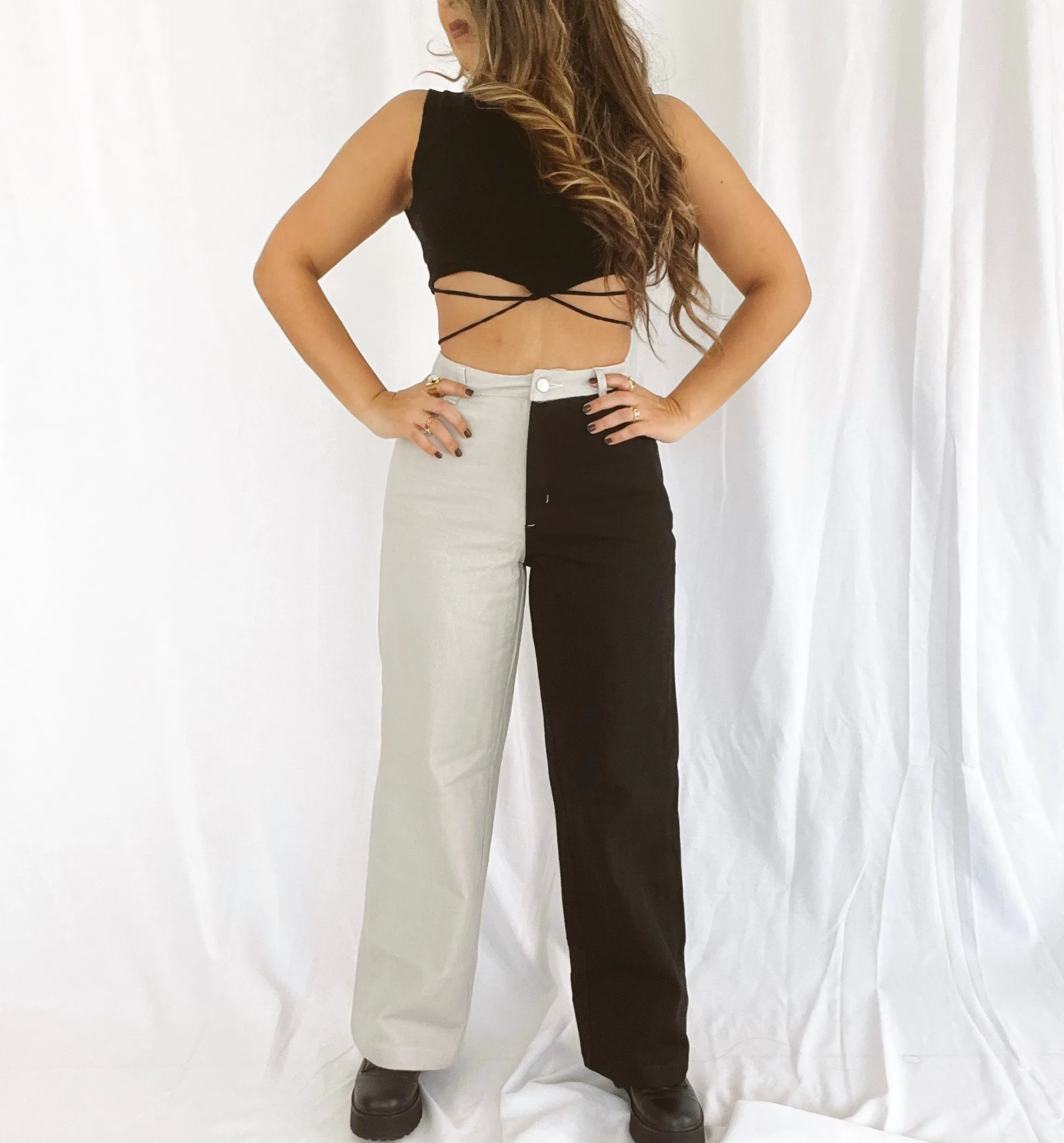 Colorblock Jean