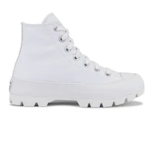 Converse Chuck Taylor All Star Lugged Hi Sneaker in White &amp; Black