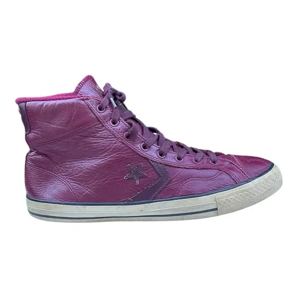 Converse Chuck Taylor Leather High Top Sneakers Size 10.5