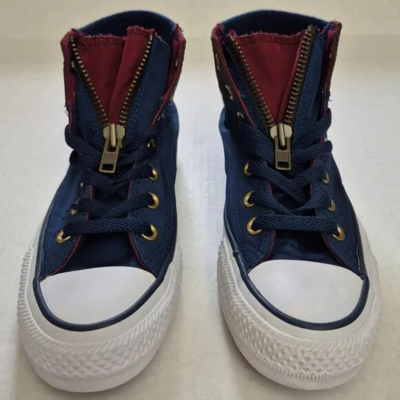 Converse Men's Chuck Taylor All Star MA-1 Zip Hi Trainers 6.5 Navy Blue - NWoB