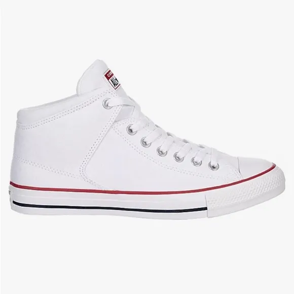 Converse | Men’s white padded ankle All Star High-Top Sneakers, lace up, size 13