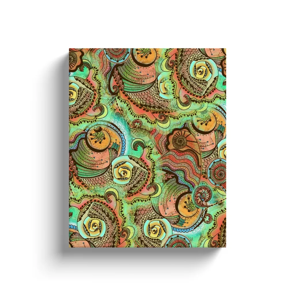 Cornucopia Pattern Canvas Reproductions