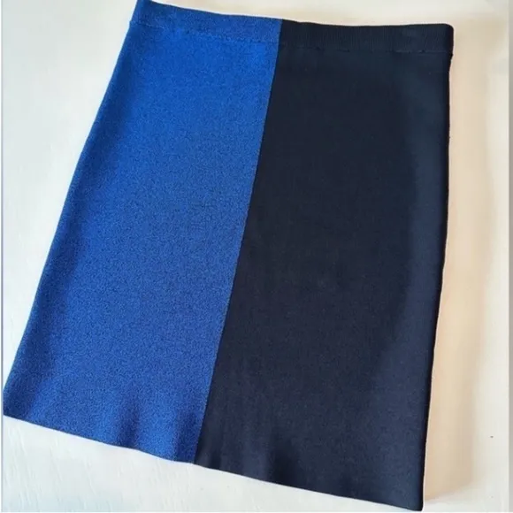 Courtly Colorblock Women's Skirt Duke Blue   Black