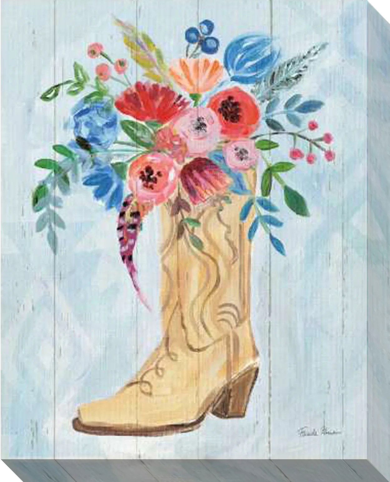 Cowgirl II: Gallery Wrapped Canvas