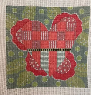 D113 Checked Heart