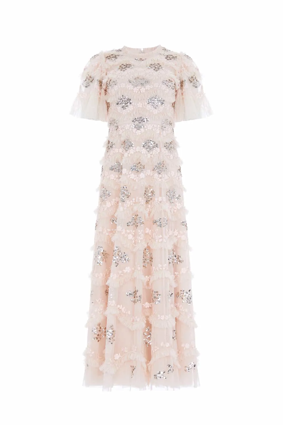 Daisy Wave Ankle Gown