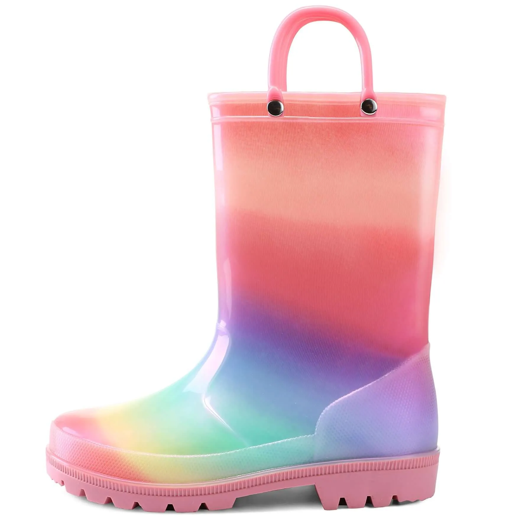 Dazzle Printed Kids Rain Boots