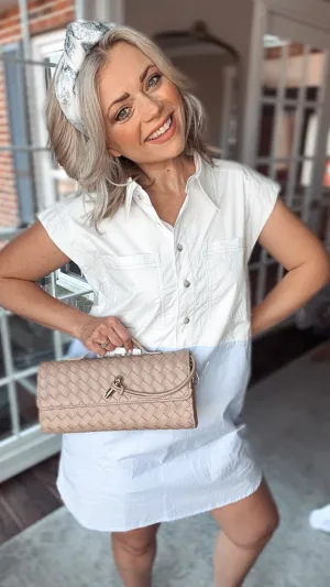 Della Mini Shirt Dress