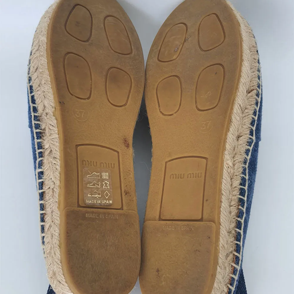 Denim Espadrilles