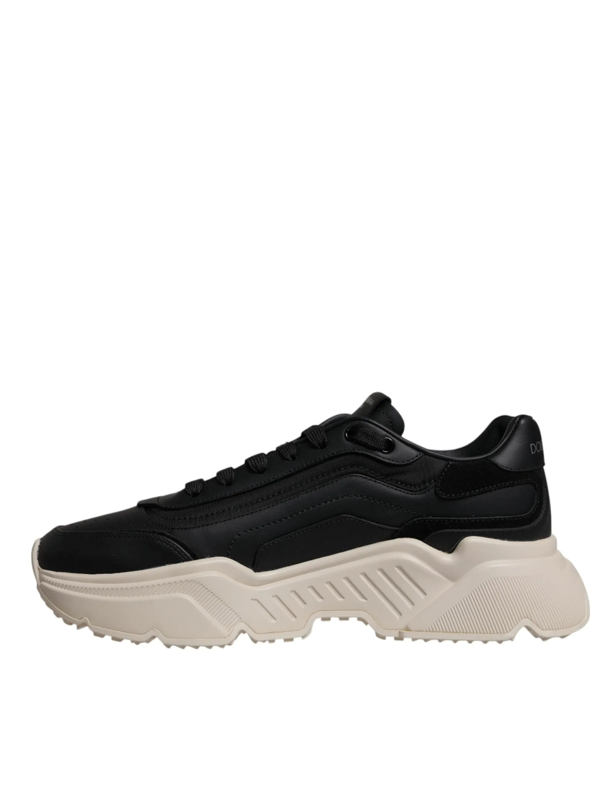 Dolce & Gabbana Black White Daymaster Low Top Sneakers Shoes