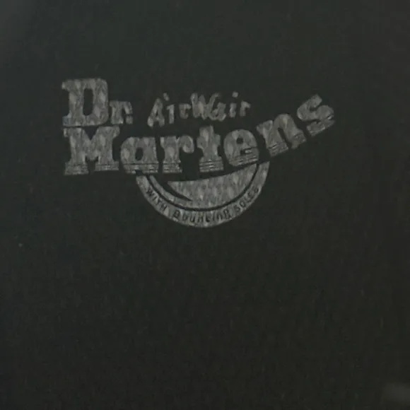 Dr Martens Boots J 1460 Softy T Leather Lace and Zip Up Black Leather Boots 4M