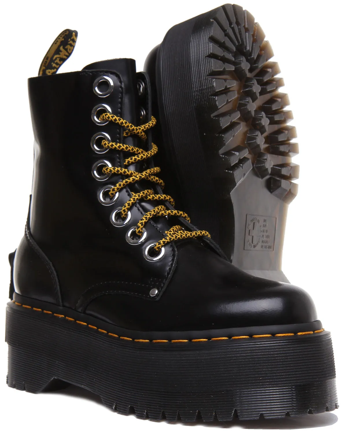 Dr Martens Jadon Max In Black For Women