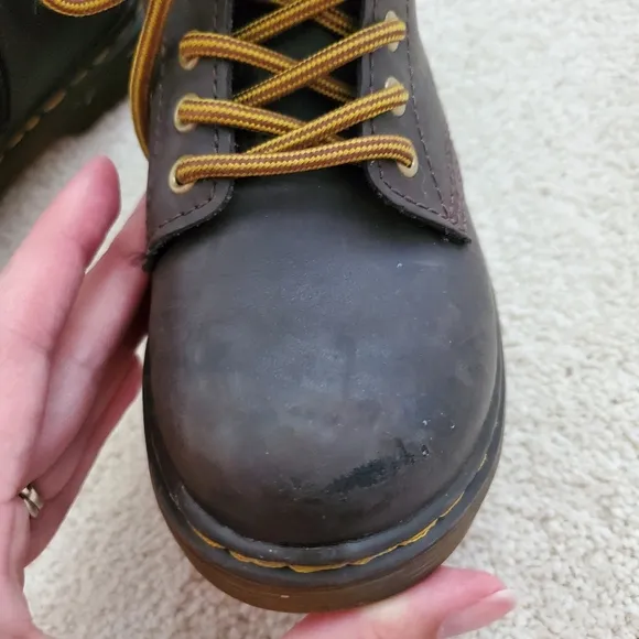 Dr. Martens Kids Wild Horse 1460 Moto Boots sz11