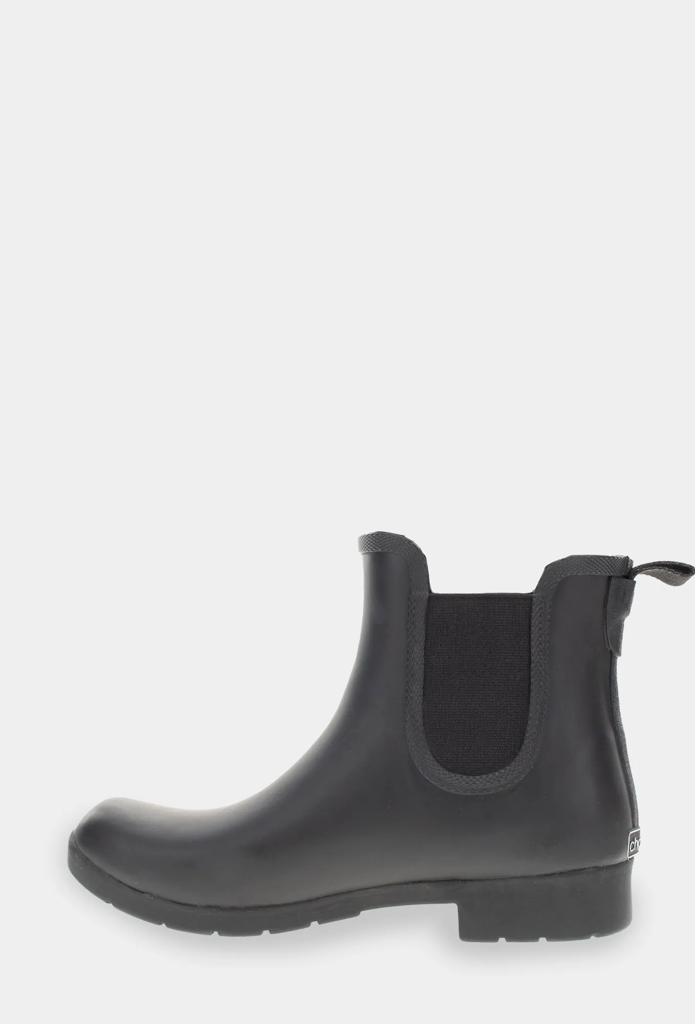 EASTLAKE CHELSEA PLUSH RAIN BOOT - BLACK