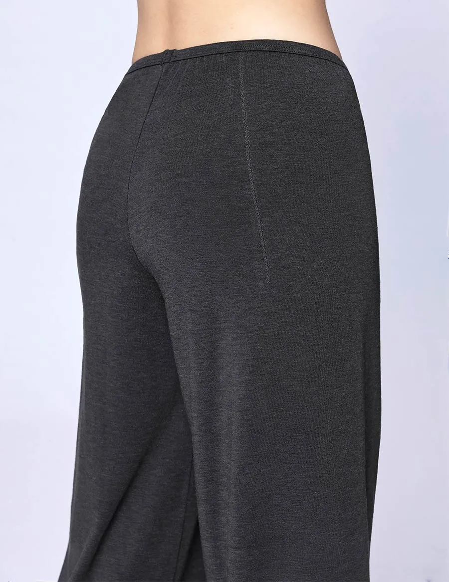 easyoga LA-VEDA Multipro Tranquiler Wide-leg Pants - M29 M-Mid Gray