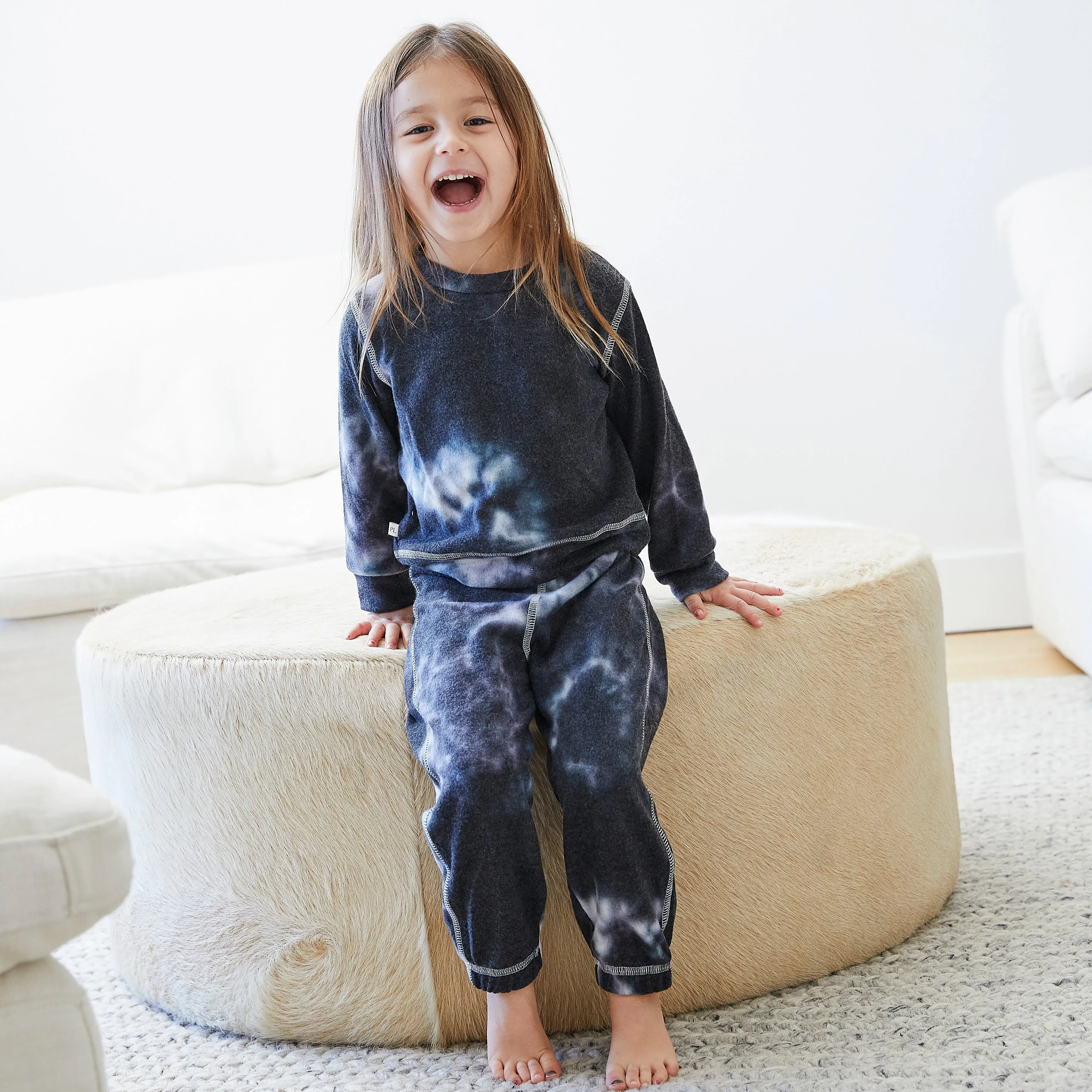Eco-Hacci Tie Dye Pullover and Pant Sets