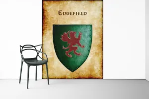 Edgefield Heraldry of Greyhawk Anna Meyer Cartography Canvas Art Print