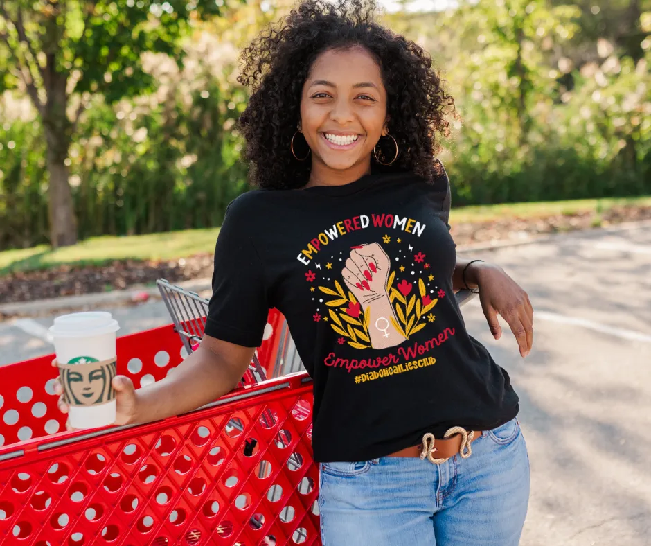 Empowered Women, Empower Women Black Tee