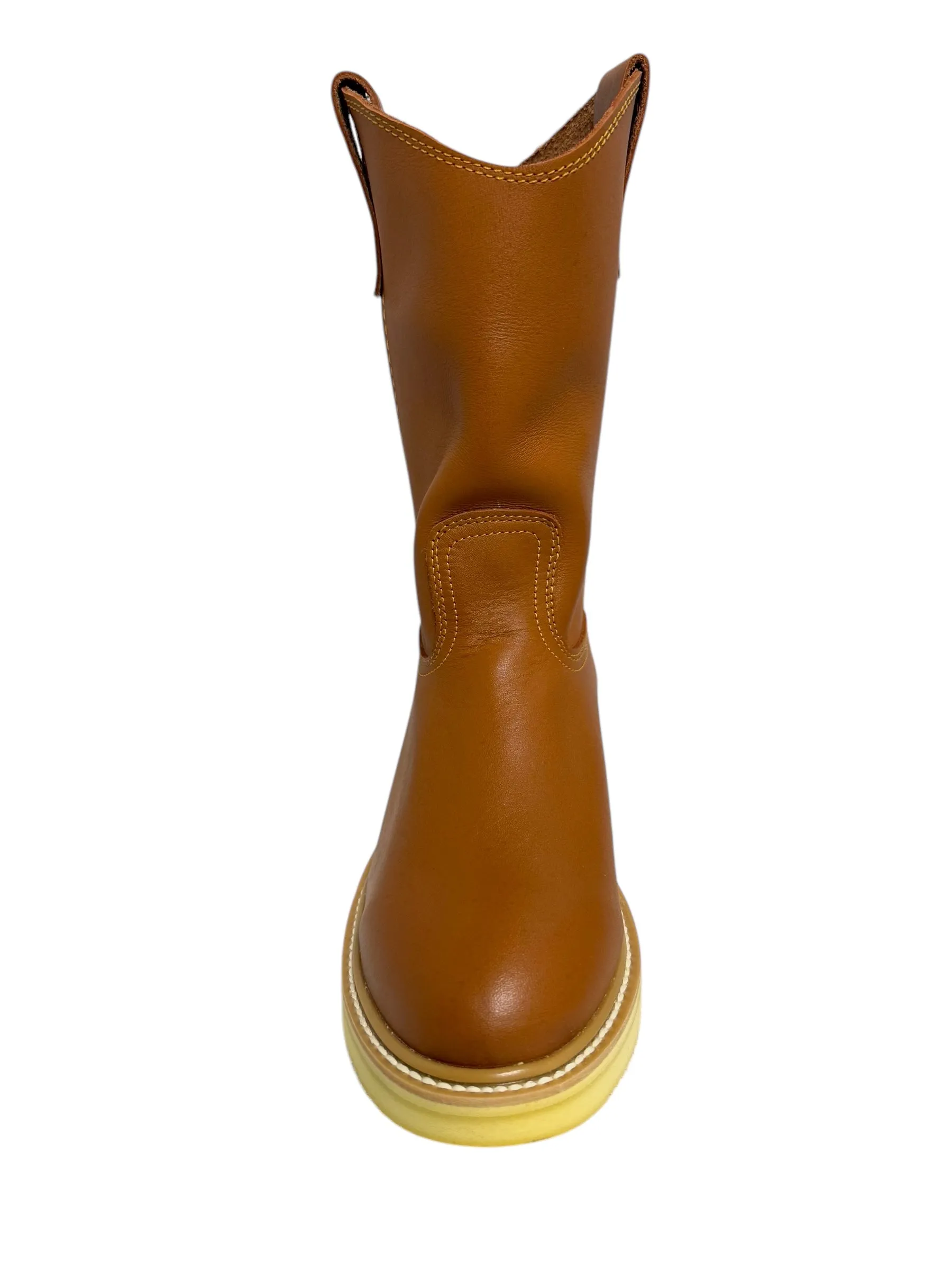 Establo Anilina Leather Honey Pull Up Work Boot - 553-11