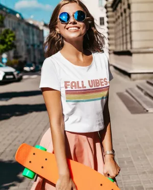 Fall Vibes T-Shirt/ Fall Shirts for Moms and Kids/ Bella Canvas
