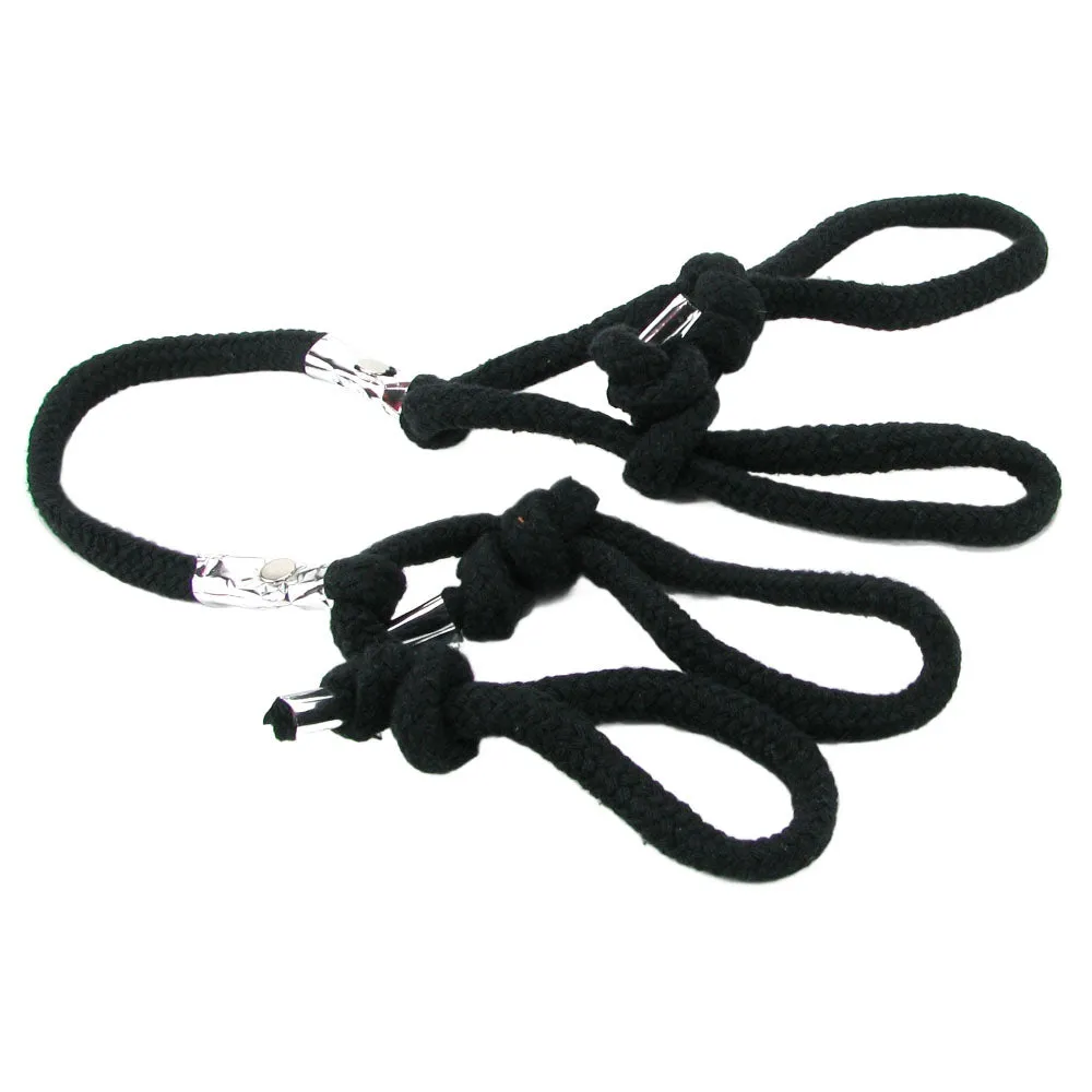 Fetish Fantasy Series Silk Rope Hogtie