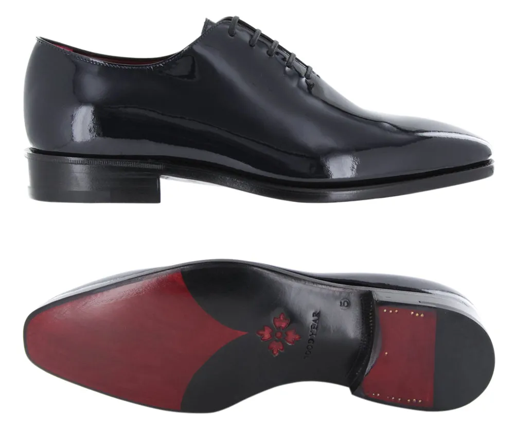 Fiori Di Lusso Midnight Navy Blue Tuxedo Shoes
